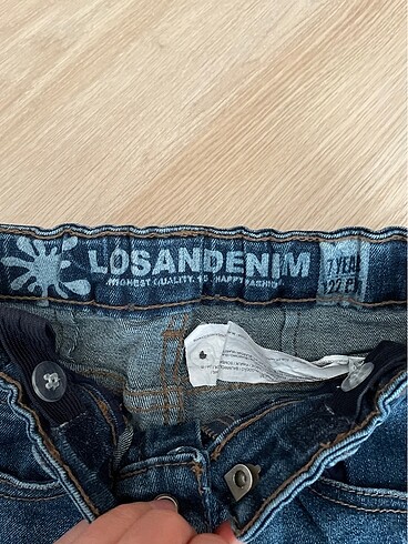 7 Yaş Beden Çocuk Jean