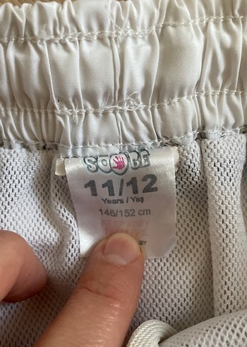 Mavi Beyaz Çizgili Erkek Mini Şort - Görsel 3