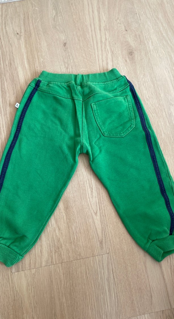 Yeşil Erkek Çocuk Rahat Kesim Eşofman Altı - Görsel 3