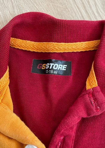 Bordo Sarı Uzun Kollu Bebek Body - Görsel 2