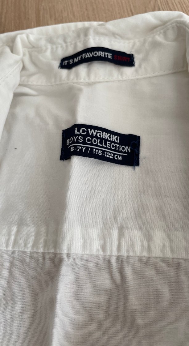 Erkek Beyaz Kısa Kollu Keten Gömlek - Görsel 2