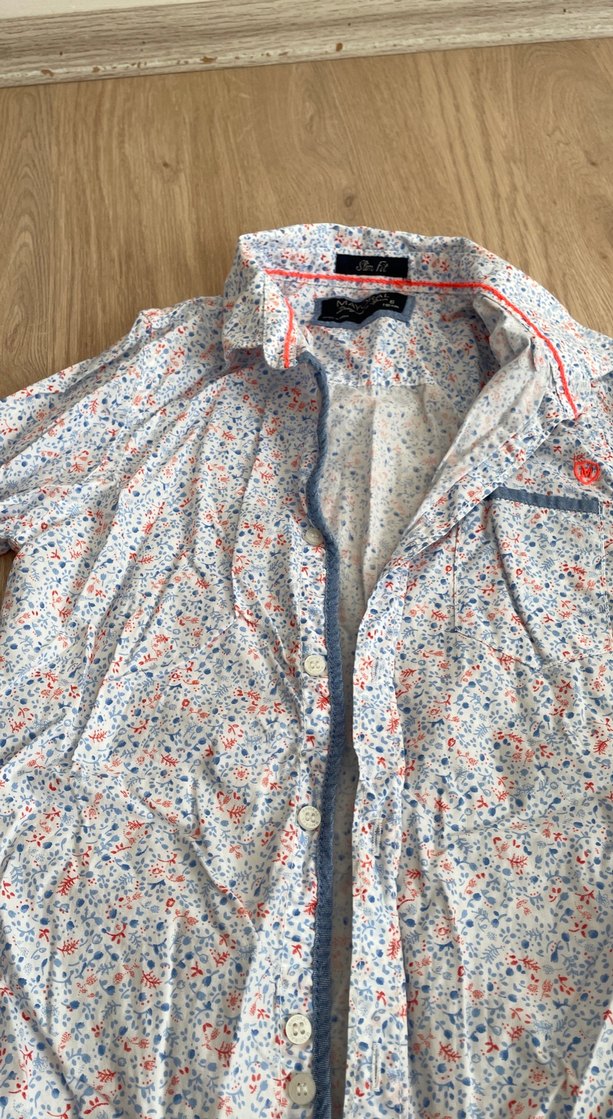 Çok Renkli Pamuklu Uzun Kollu Baskılı Bluz - Görsel 3