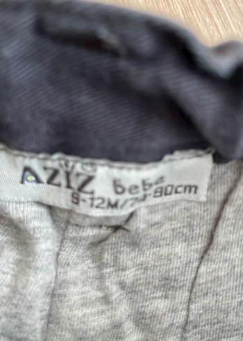 Erkek Çocuk Gri Bol Kesim Denim Pantolon - Görsel 3