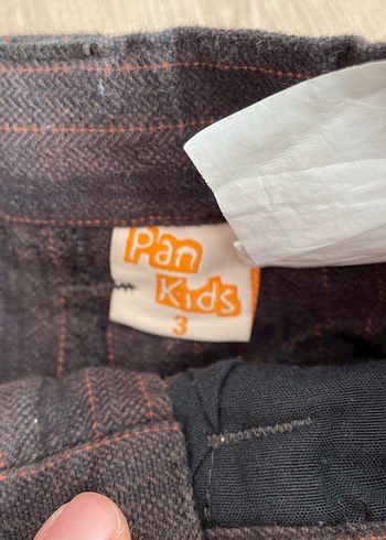 Erkek Çocuk Çizgili Kemerli Kot Pantolon - Görsel 2