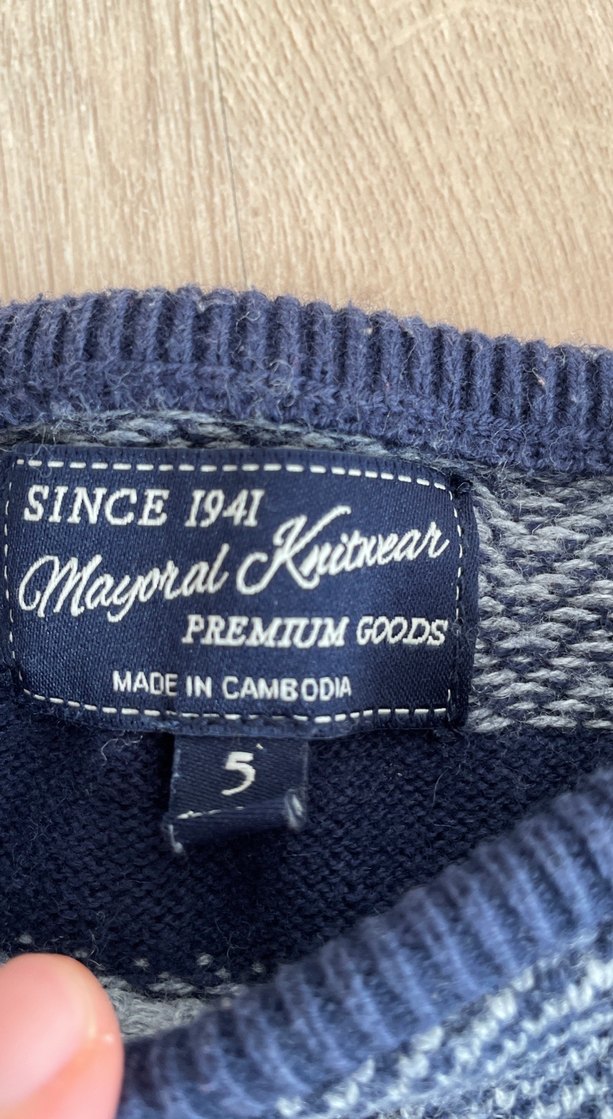 Erkek Çocuk Lacivert Triko Kazak - Görsel 2