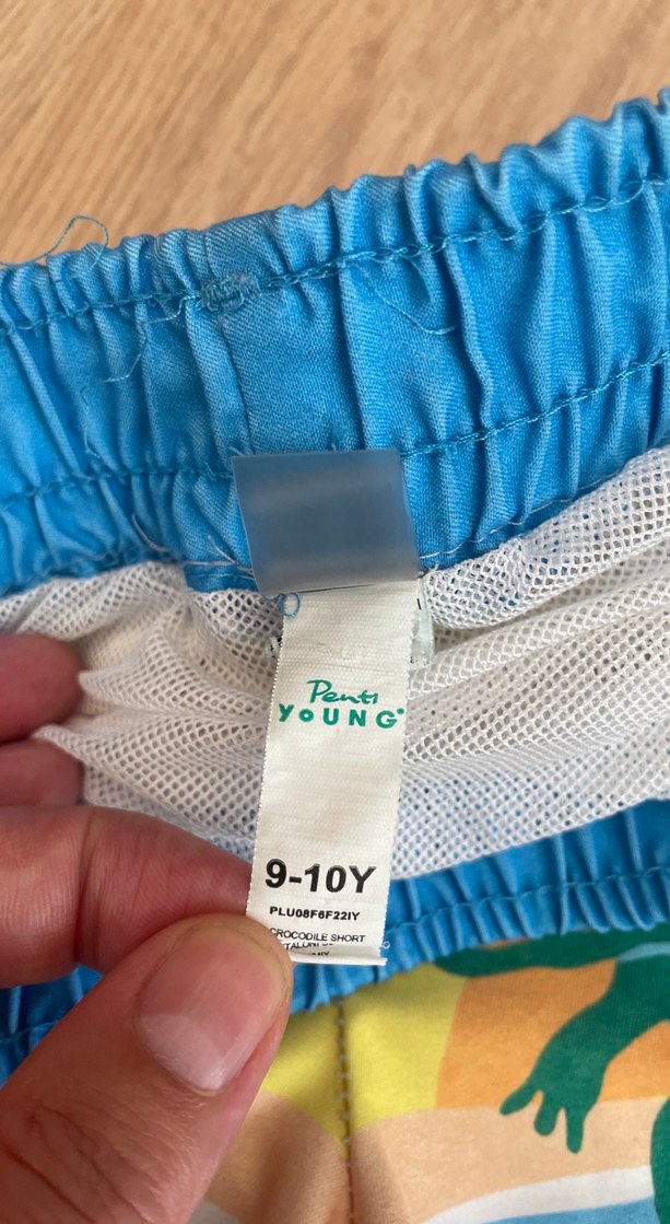 Renkli Baskılı Erkek Çocuk Şort Mayo - Görsel 2