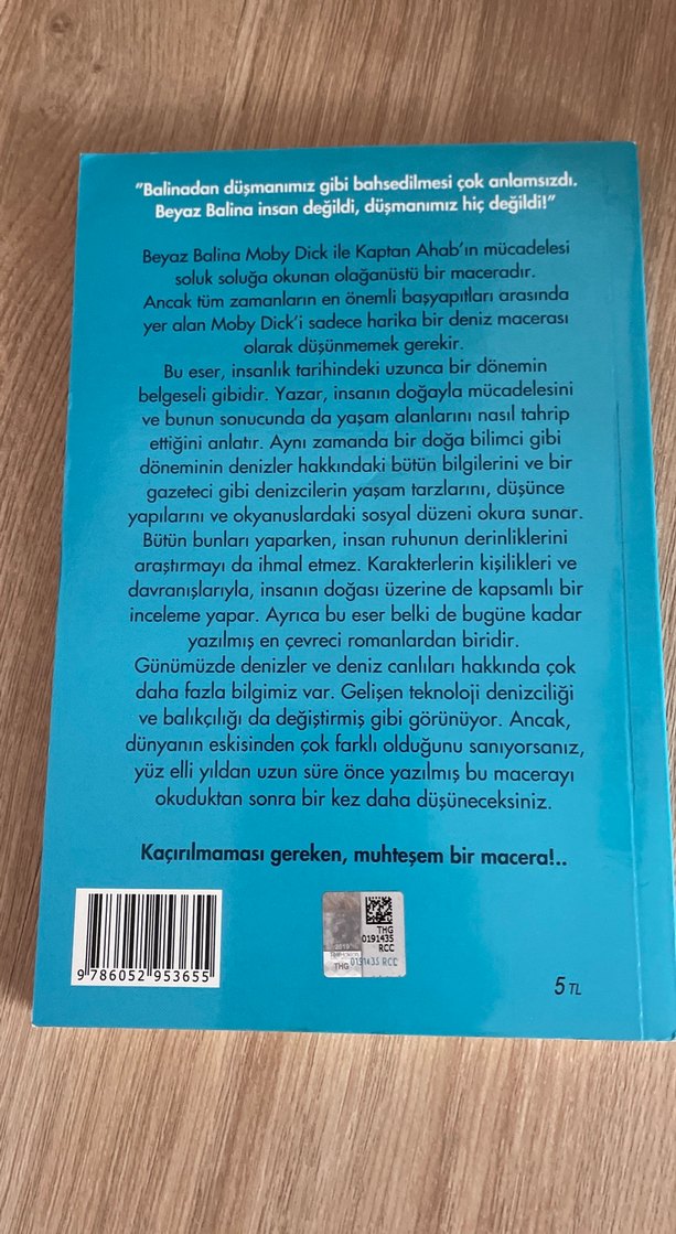 Herman Melville - Moby Dick Kısaltılmış Metin - Görsel 2