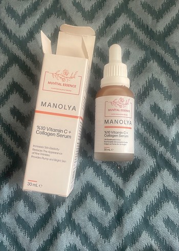 Beden Manolya %10 Vitamin C+ Kolajen Serumu 30 ml