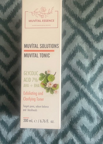 Muvital Solutions AHA+BHA Tonik 200 ml