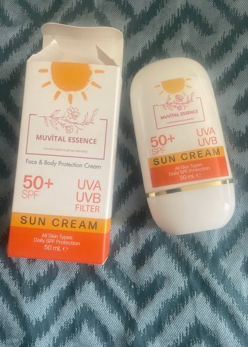 50+ SPF Güneş Kremi Yüz ve Vücut İçin