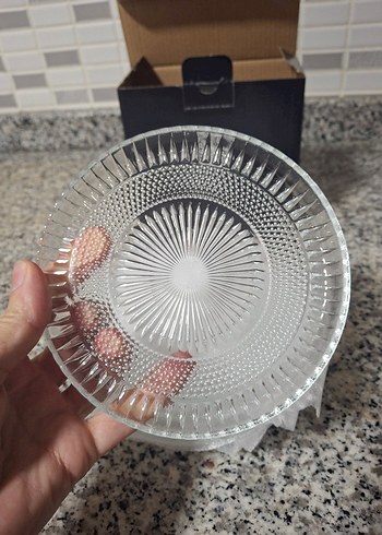 Şeffaf Cam Tabak - Görsel 2