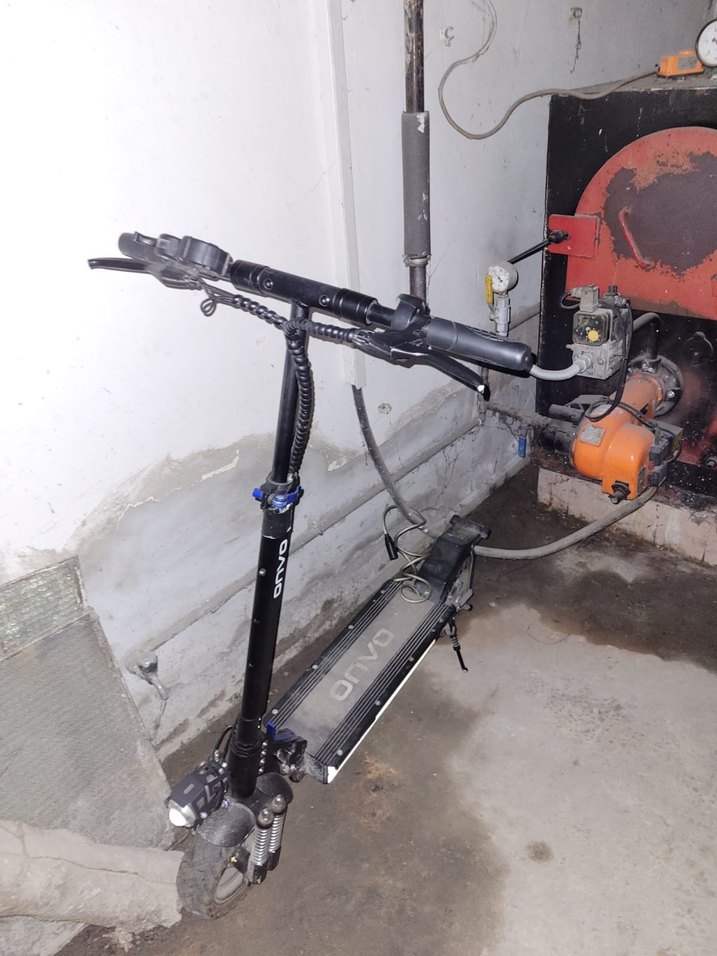 Orjinal Onvo Siyah Scooterı - Görsel 5