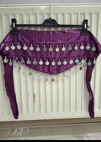 Boncuklu Mor Bohem Kadın Fular