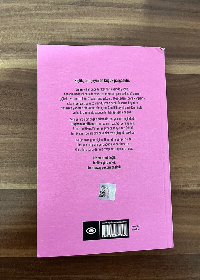 Hiçin piçi yeni kitap - Görsel 2