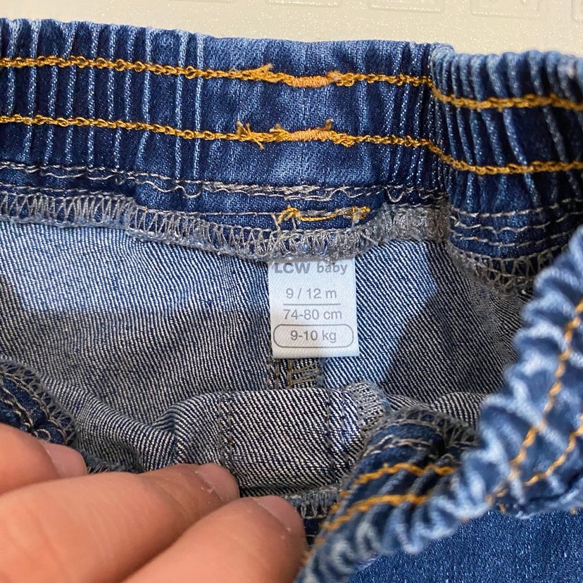 Erkek Çocuk Mavi Regular Fit Denim Pantolon - Görsel 2