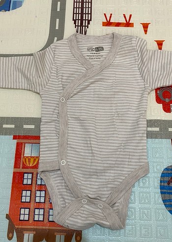 Ünisex Çocuk Düğmeli Pamuklu Tayt - Görsel 3