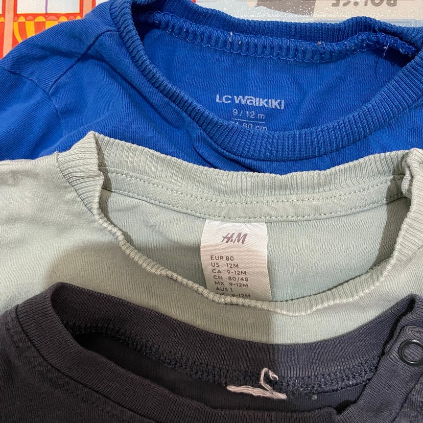 Gri Erkek Çocuk Kısa Kollu Tişört - Görsel 2