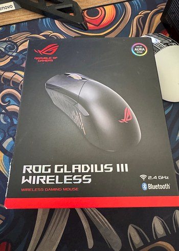 ROG Gladius III Kablosuz Siyah Oyuncu Mouse