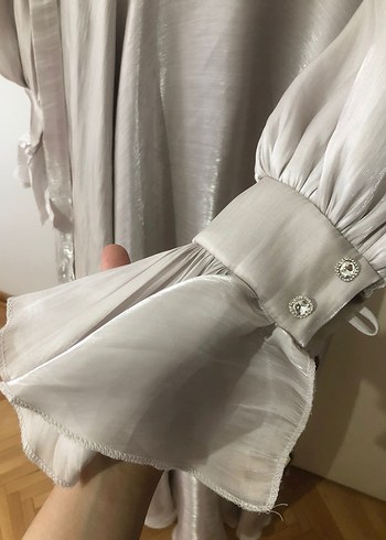 Özel tasarım nişan elbisesi - Görsel 4