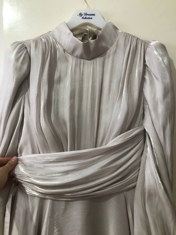 Özel tasarım nişan elbisesi - Görsel 5