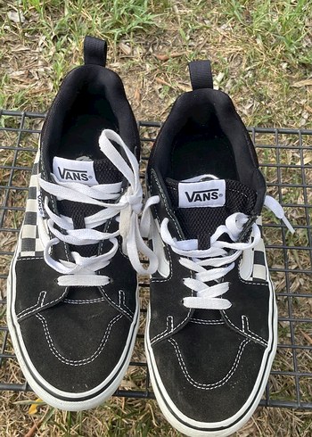 Vans Siyah erkek Spor Ayakkabı Wedge Topuklu