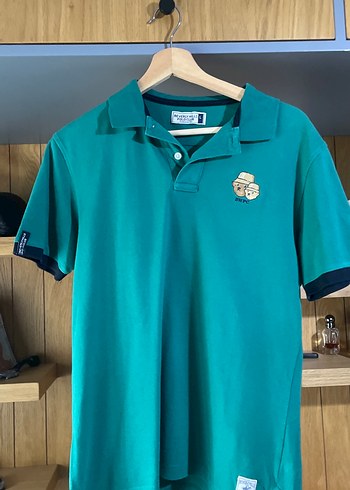 Beverly hılls polo club Turkuaz Erkek Polo Tişört