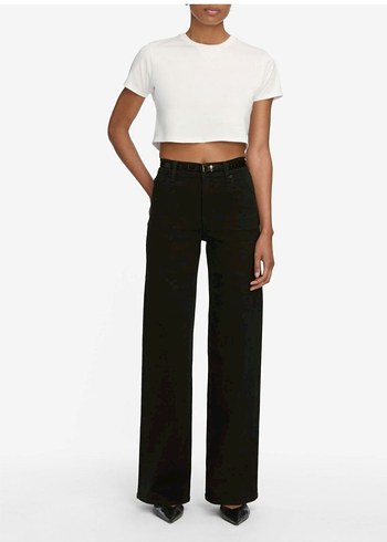 frame denim le slim Palazzo flare jeans