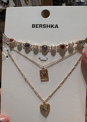 Bershka 3Lü Bershka Kolye Seti
