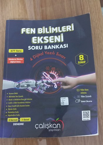 8. Sınıf Fen Bilimleri Soru Bankası - Çalışkan