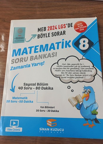 8. Sınıf Matematik Soru Bankası - Sinan Kuzucu