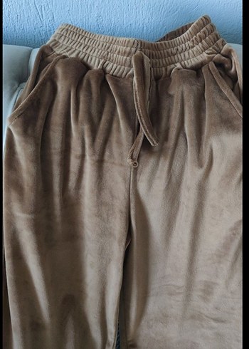 kadife spor eşofman altı - Görsel 4