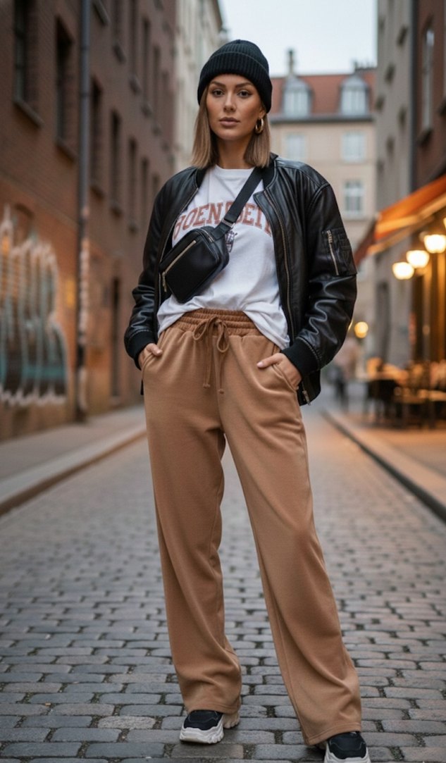 kadife spor eşofman altı - Görsel 2