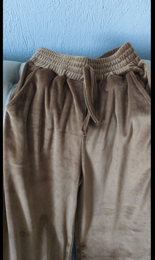 kadife spor eşofman altı - Görsel 3