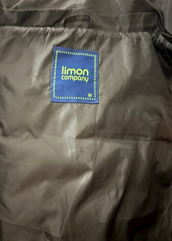 l Beden siyah Renk Boyner Limon Siyah Fermuarlı Kadın Yelek