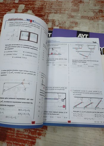 Beden Renk AYT Fizik Hazırlık Kitapları - Harağaç Serisi