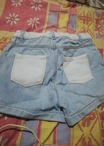 Mavi  Kadın Mini Denim Şort - Görsel 2