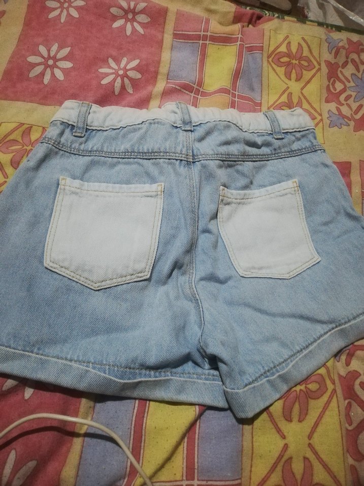 Mavi  Kadın Mini Denim Şort - Görsel 2