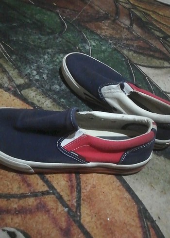 Koyu Mavi Erkek Günlük Kaydırmalı Ayakkabı - Görsel 3