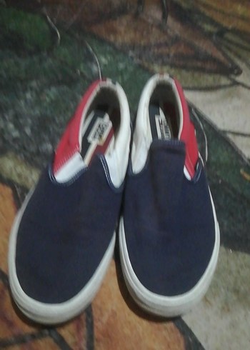 Koyu Mavi Erkek Günlük Kaydırmalı Ayakkabı - Görsel 4