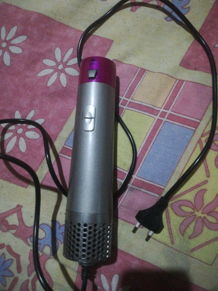 Gri-Pembe Saç kurutma makinesi - Görsel 2