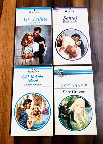 Aşk Temalı 4 Roman Seti