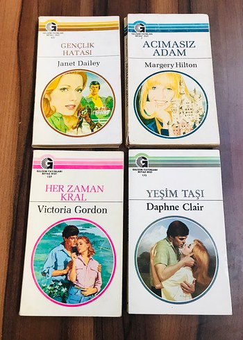 Beyaz dizi aşk romanları 4 adet