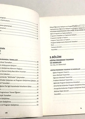 Eğitimde Program Geliştirme - Kavramlar ve Yaklaşımlar - Görsel 4