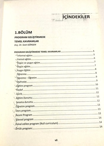 Eğitimde Program Geliştirme - Kavramlar ve Yaklaşımlar - Görsel 3