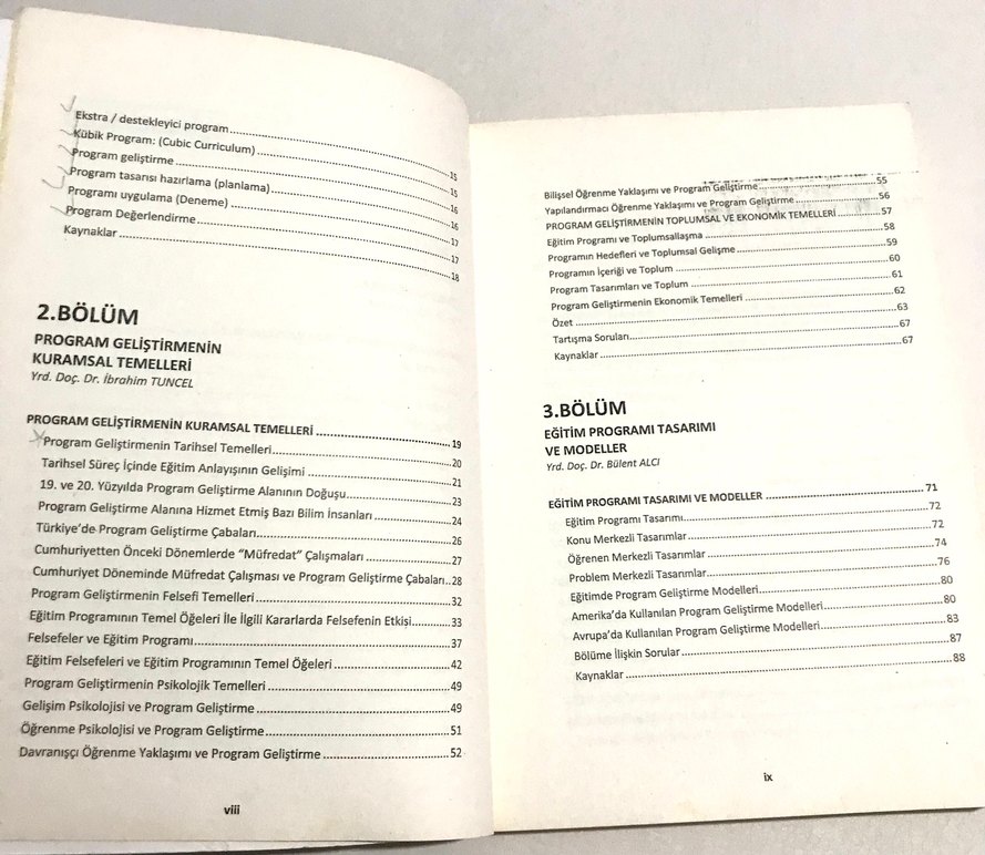 Eğitimde Program Geliştirme - Kavramlar ve Yaklaşımlar - Görsel 4
