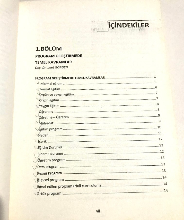 Eğitimde Program Geliştirme - Kavramlar ve Yaklaşımlar - Görsel 3