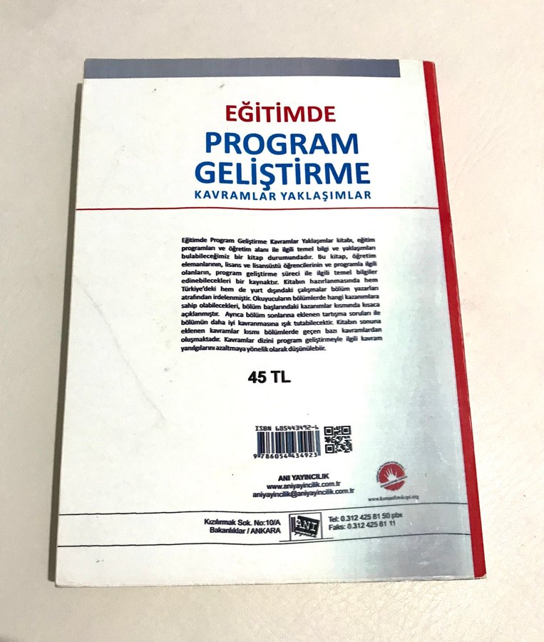 Eğitimde Program Geliştirme - Kavramlar ve Yaklaşımlar - Görsel 2