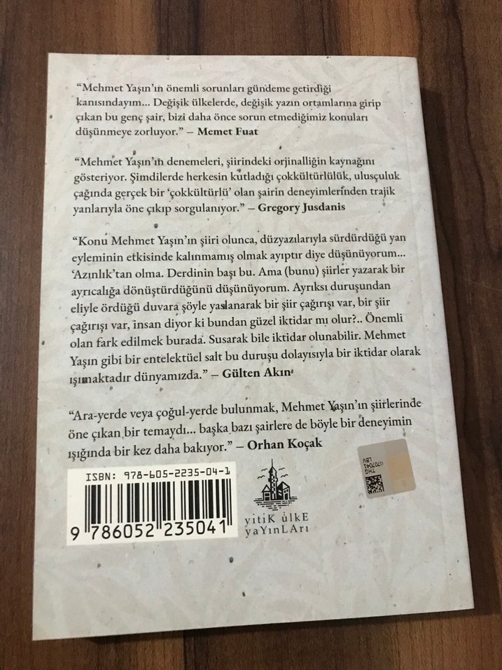 Poeturka - Mehmet Yaşin, Türkçe Şiir Eleştirisi - Görsel 2