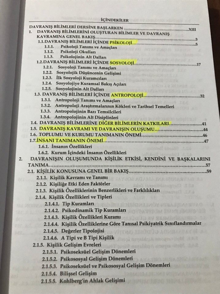 Davranış Bilimleri - Yıldız Dilek Ertürk - Görsel 3