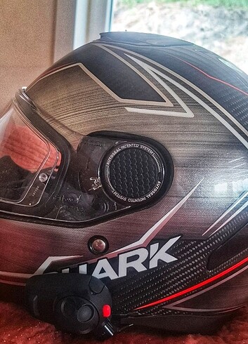 SHARK SPARTAN CARBON S.GUINTOLI L BEDEN - Görsel 4